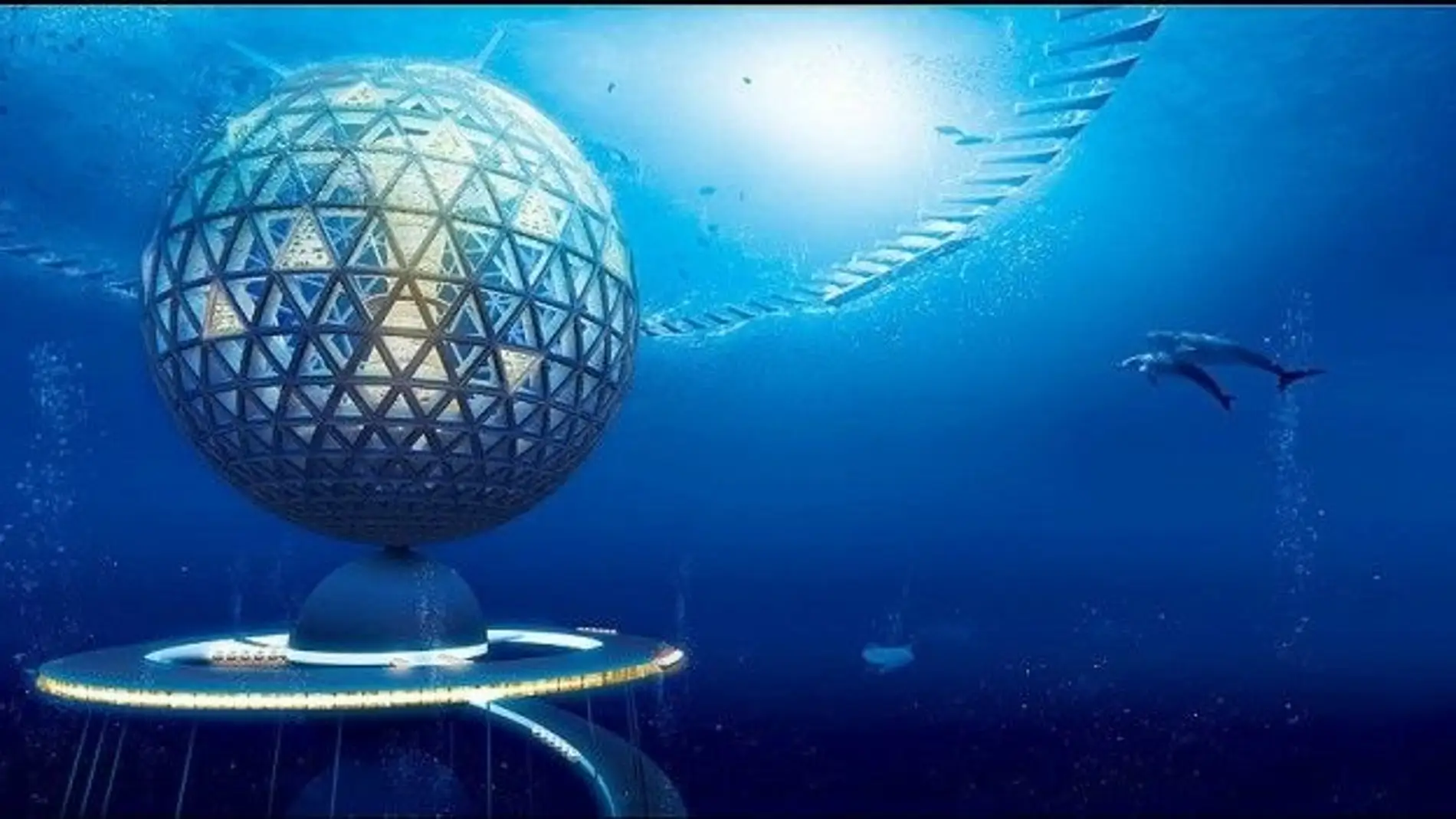 Ciudad submarina en los Países Bajos