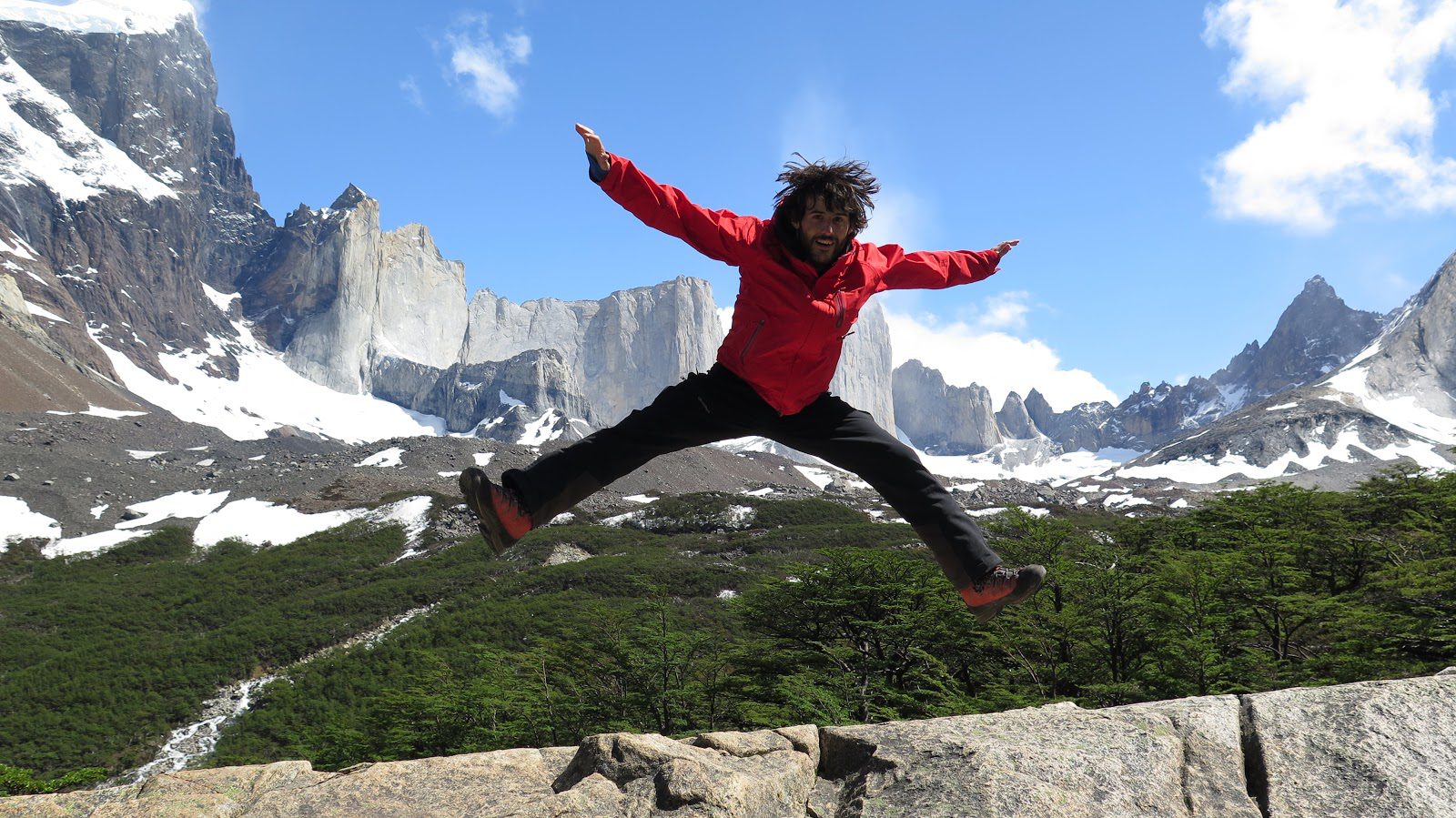Botas de trekking en Torres del Paine