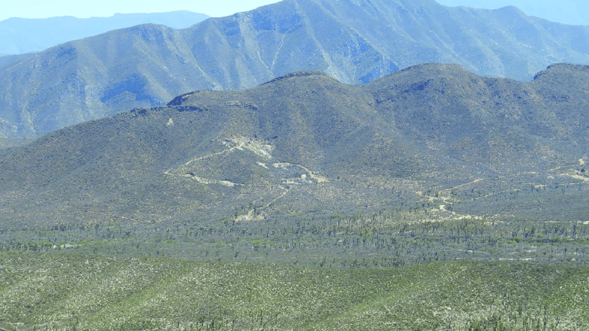 Mina de talco en México
