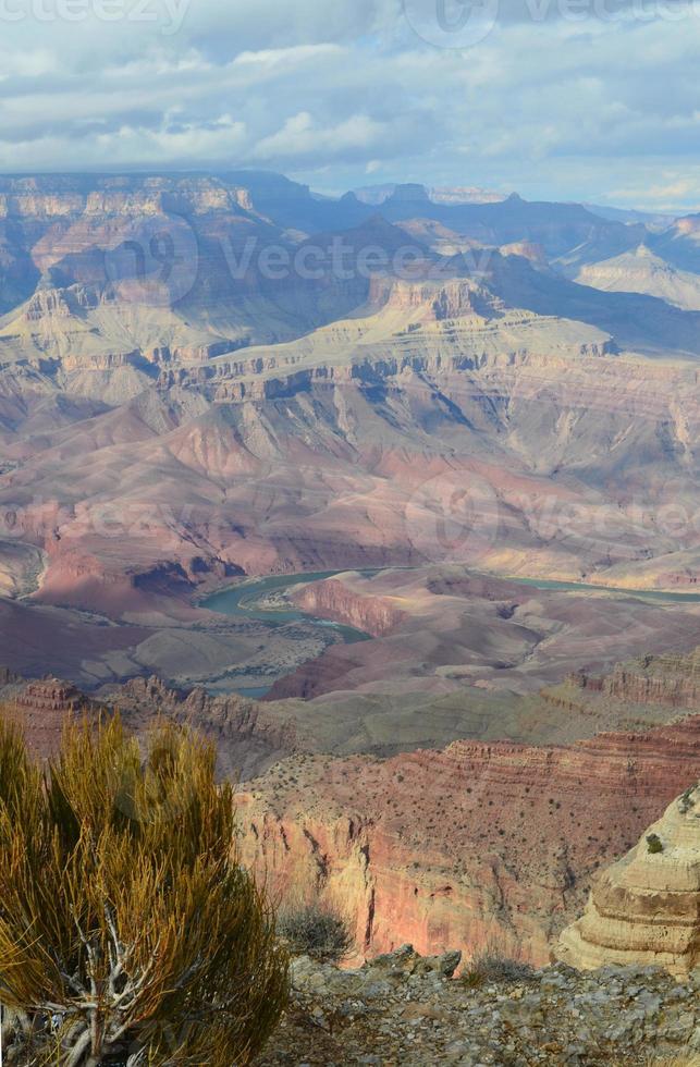 Río Colorado serpenteando a través del cañón